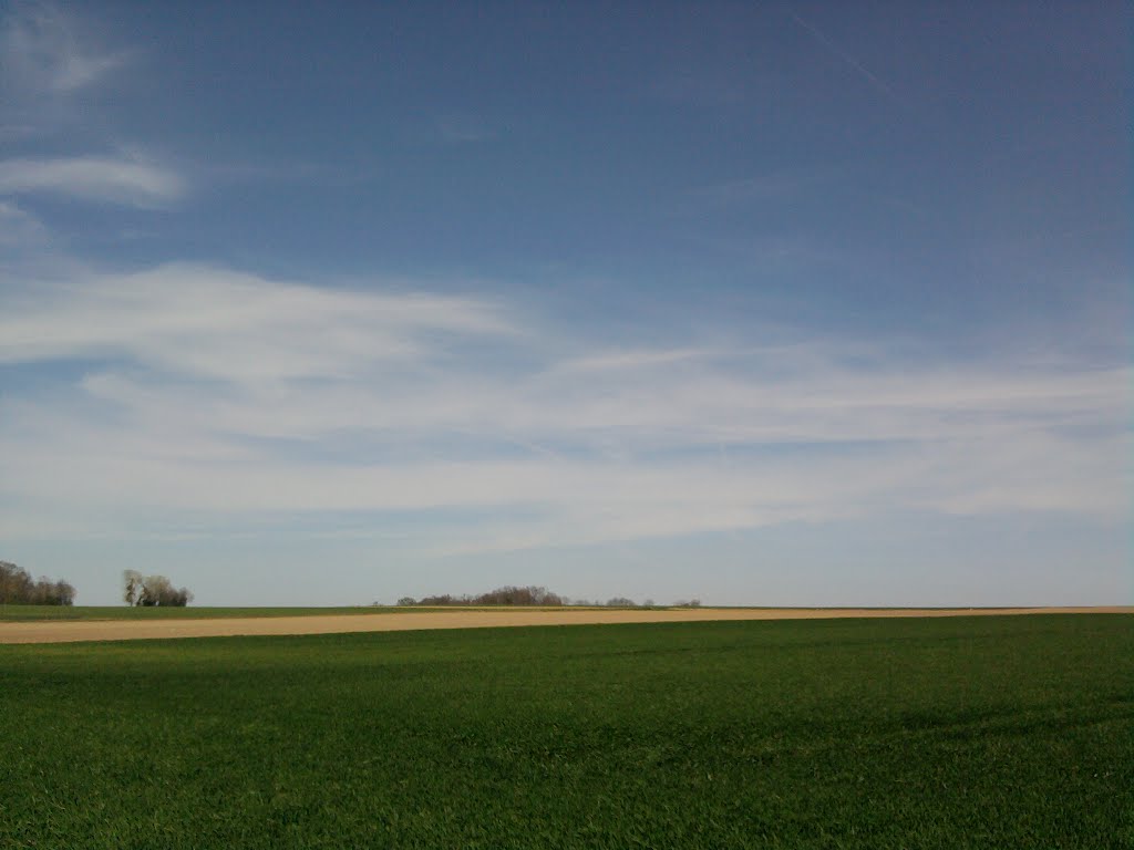 Landschaft bei Pontoise - Paysage près de Pontoise by andifo