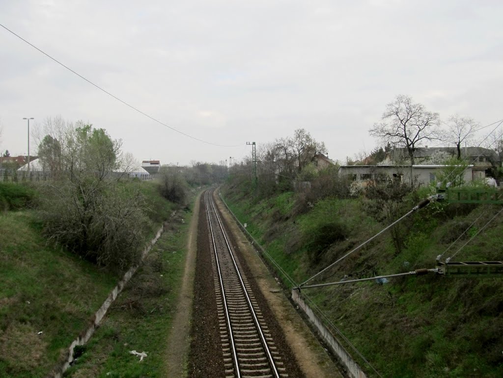 201204071600 A Budapest-Kunszentmiklós vasútvonal, Soroksáron by Harmadik