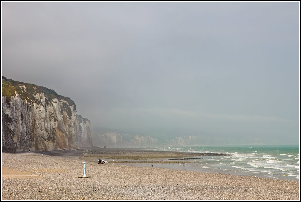 La falaise de Dieppe by François T