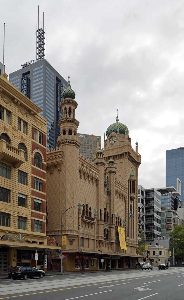 Forum Theatre (2012). When it was built in 1928, it had the largest capacity of any cinema in the country with 3371 seats by Muzza from McCrae