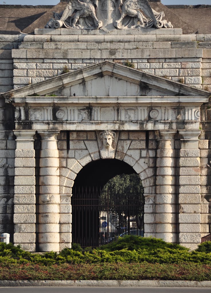 Portal of New gate (Porta Nuova) by IPAAT