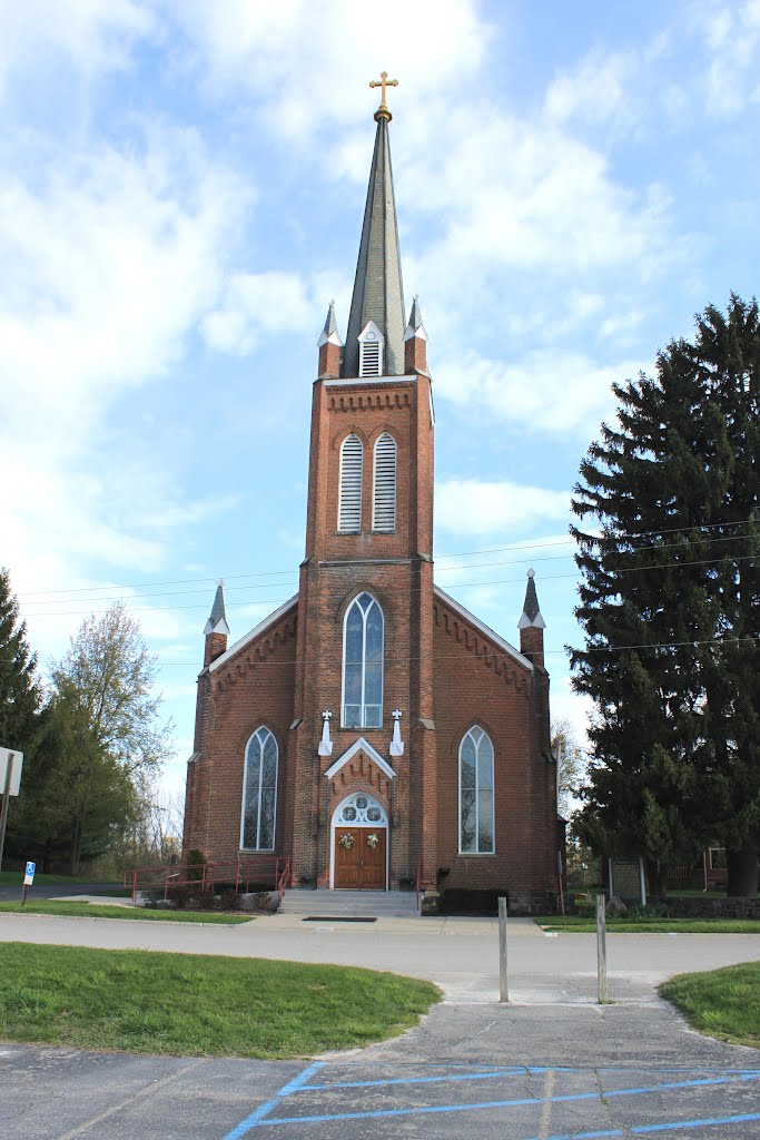 Old Saint Patrick Catholic Church, (1878), 5671 Whitmore Lake Road, Northfield Township, Michigan by Dwight Burdette