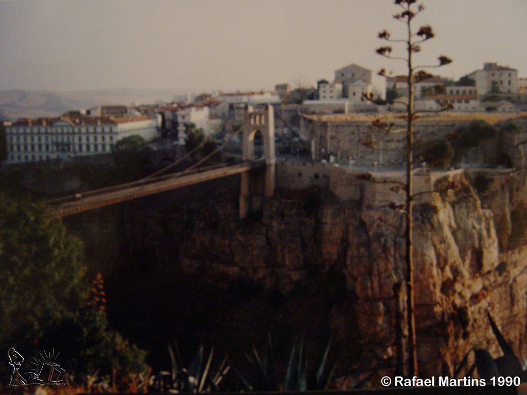 Constantine, Sid M'Sid bridge 1990 by Rafael Martins