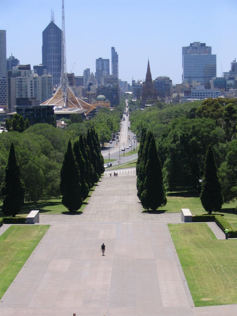 View N Melbourne CBD by Lemlimenbitters