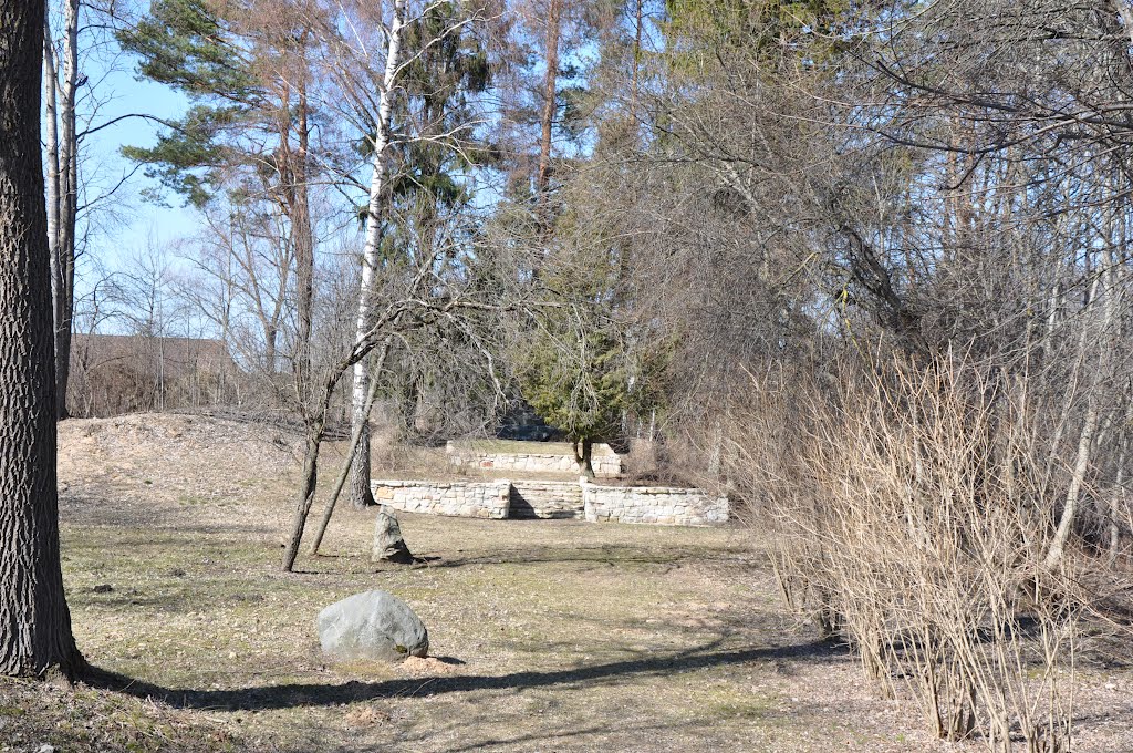 "Par Latviju kritušajiem karavīriem (igauņu) 1919", Tēraudi, Salaspils pagasts, Salaspils novads, Latvia by M.Strīķis