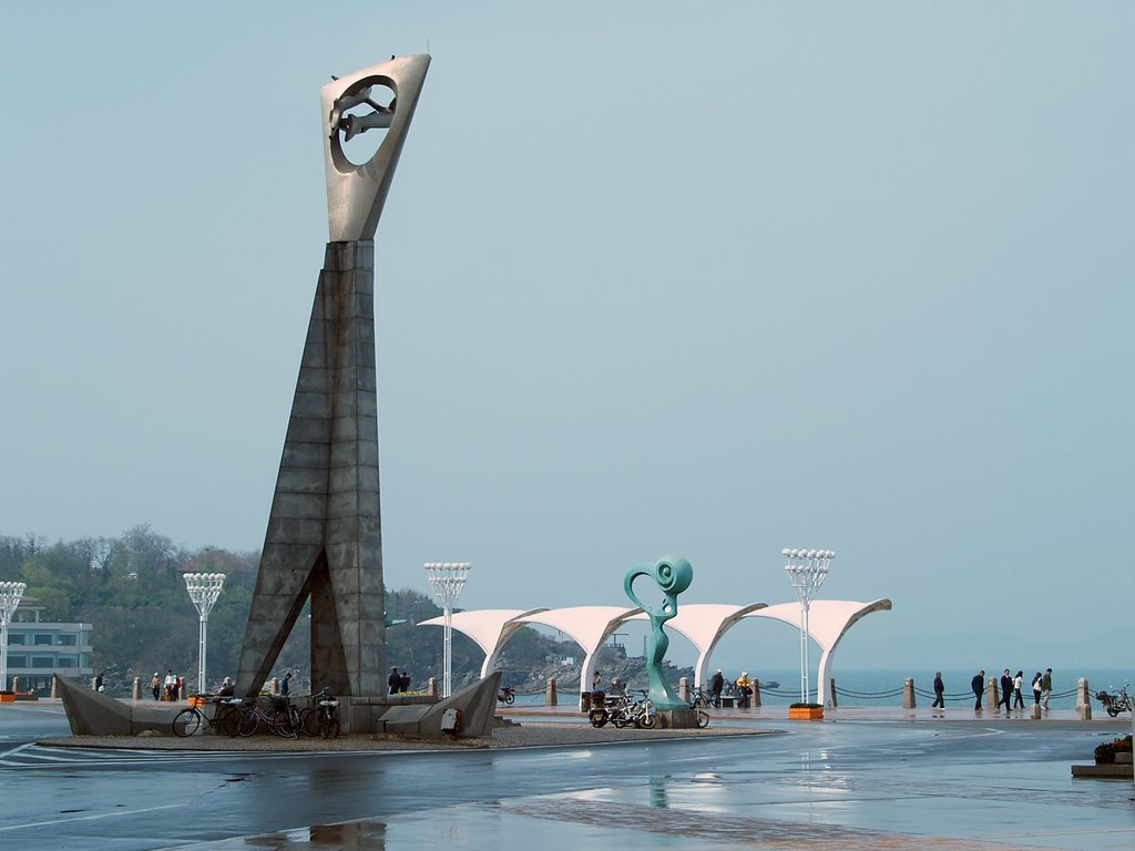 Yantai shore by mike bryner