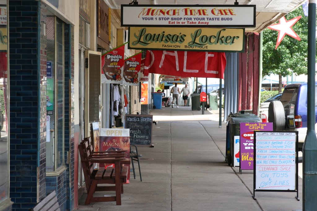 Main street Grenfell New South Wales by Paul Strasser