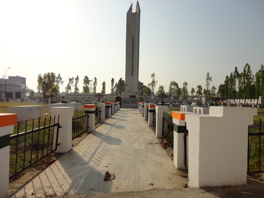 SHAHEED SMARAK for Freedom Fighters at Chauri Chaura, Gorakhpur, Uttar Pradesh, India by Ashu04