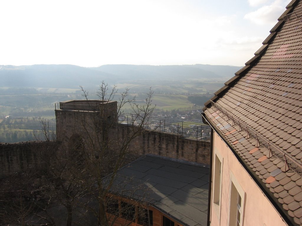 Blick vom Schloss Ebersberg by Verrenberg