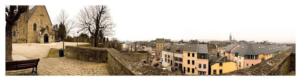 Église Saint-Donat, vue sur Arlon by photographeric