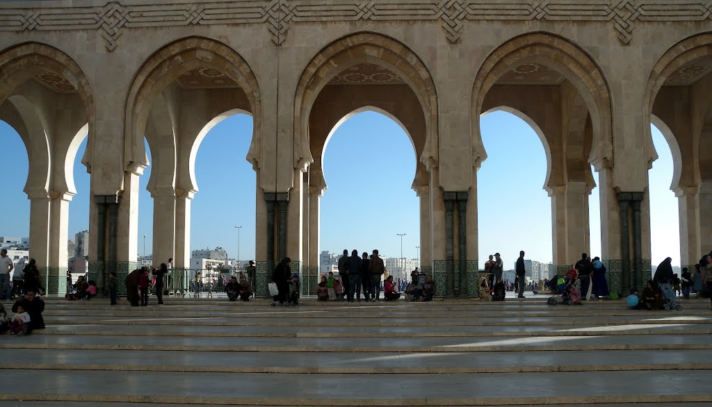 Casablanca, Mosque Hassan II by Giuseppe D'Ambrosio