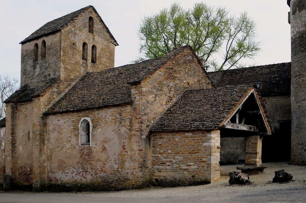 Besanceuil. Chapelle du XII siècle by Atama