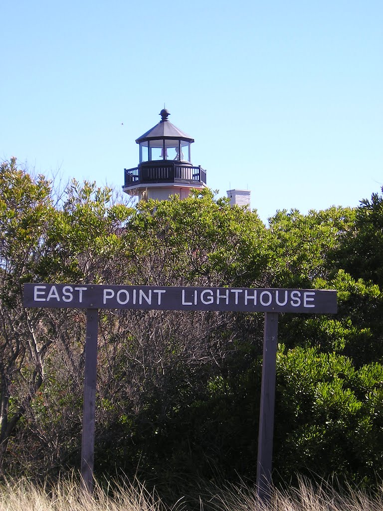 East Point Lighthouse - Heislerville,NJ by Andy Romanofsky