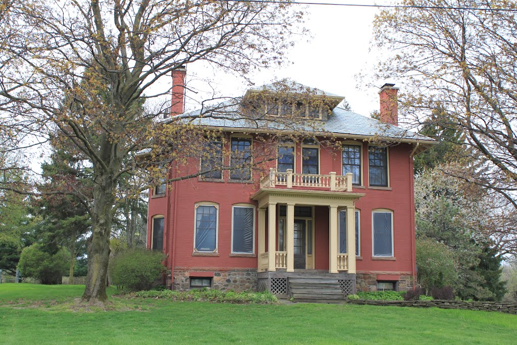 Old Saint Patrick Parish Rectory, (1890), 5671 Whitmore Lake Road, Northfield Township, Michigan by Dwight Burdette