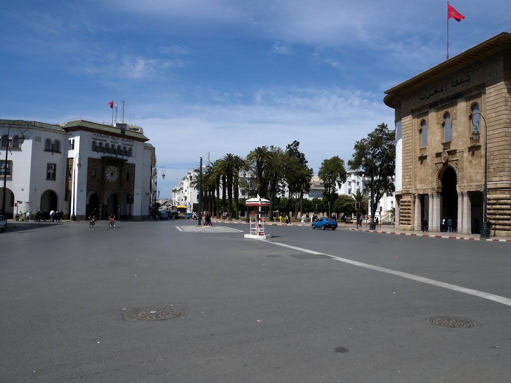 Avenue Mohammed V, Rabat by Giuseppe D'Ambrosio