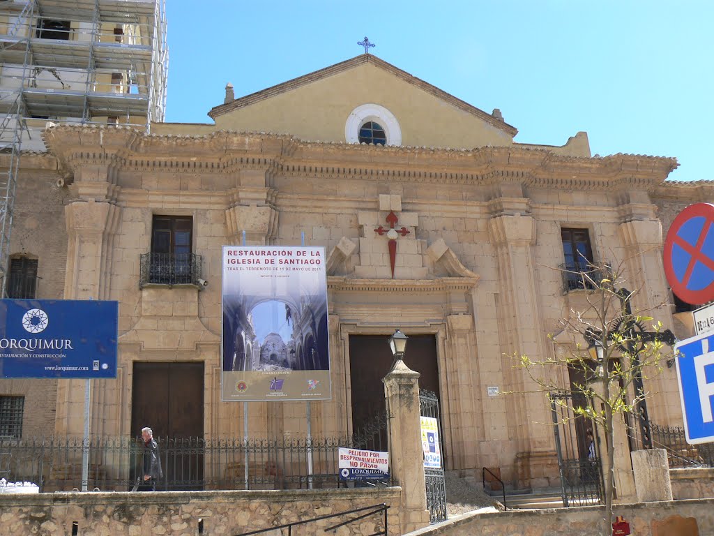 Terremoto de Lorca. Semana Santa-2012, Murcia, España.- Iglesia de Santiago by luisde