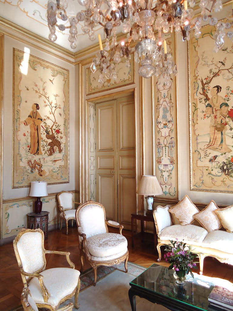 Paris, hôtel de Boisgelin ou de La Rochefoucauld-Doudeauville, salon chinois, XVIIIe s. by Laclos