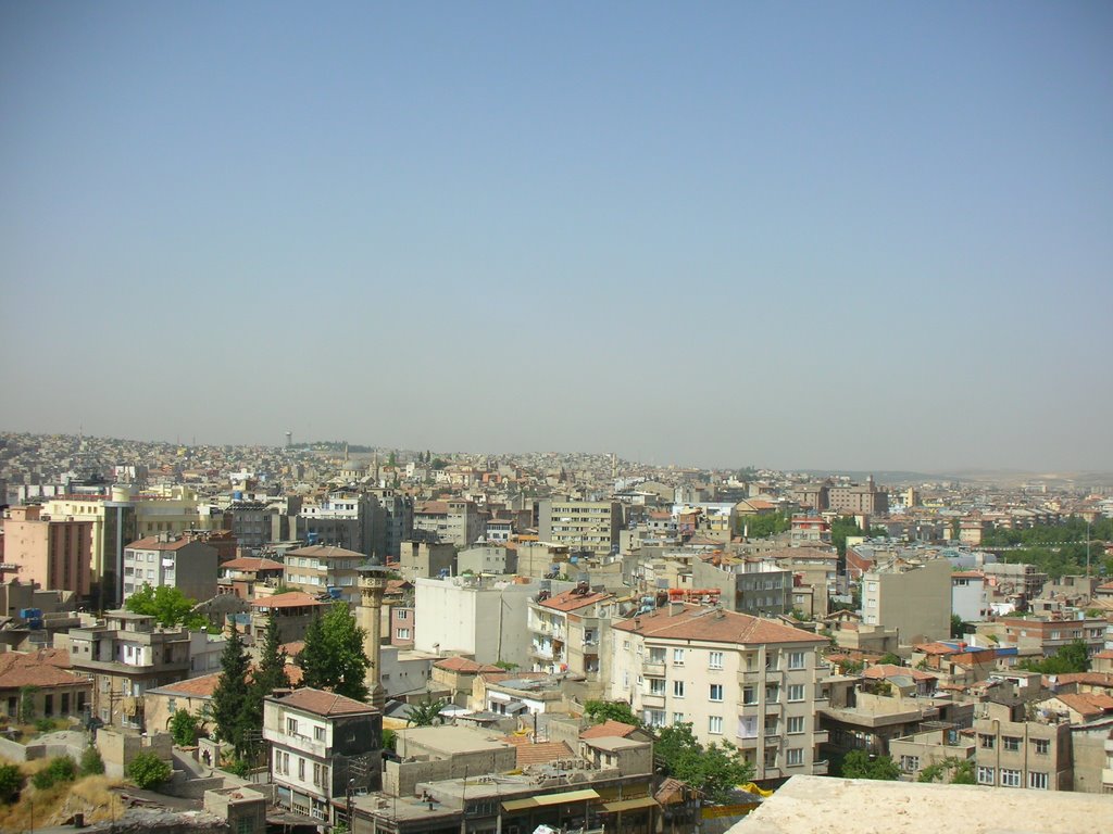 City over view from Castle by MGuneri