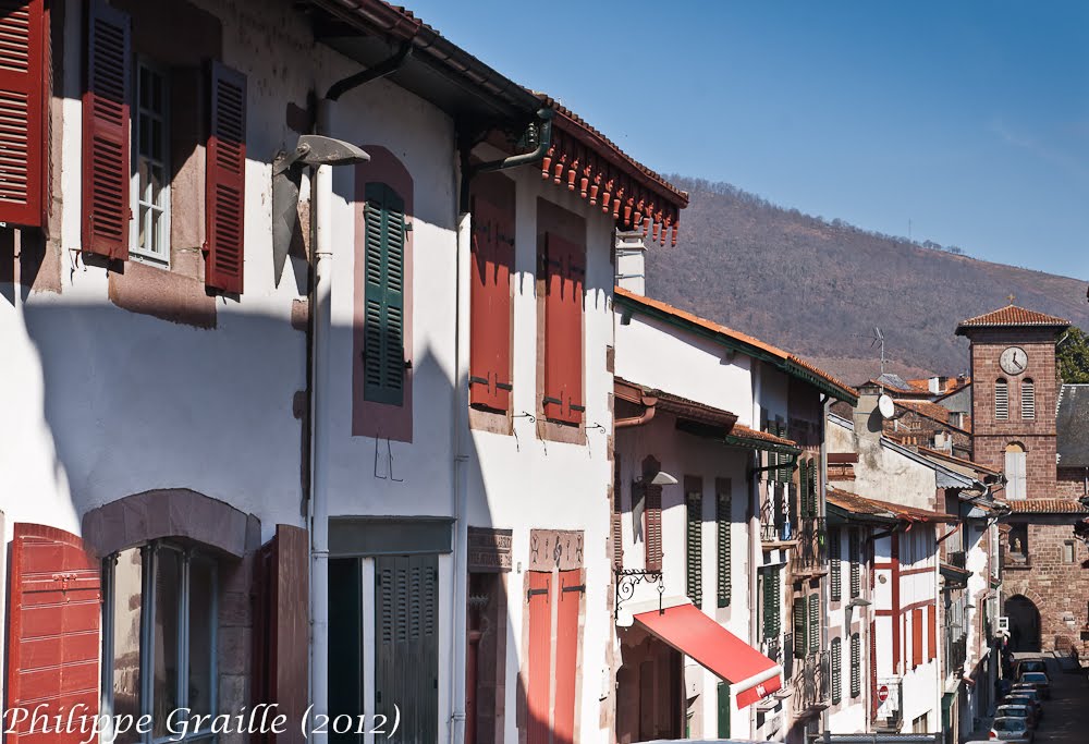 Saint Jean Pied de Port (Pyrénées Atlantiques) by Philippe Graille