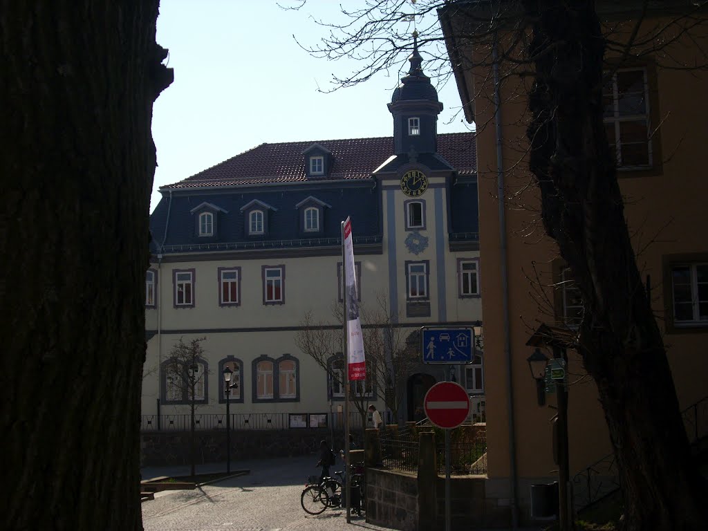 Ilmenau, the town hall by Mykola Czerjoszyn