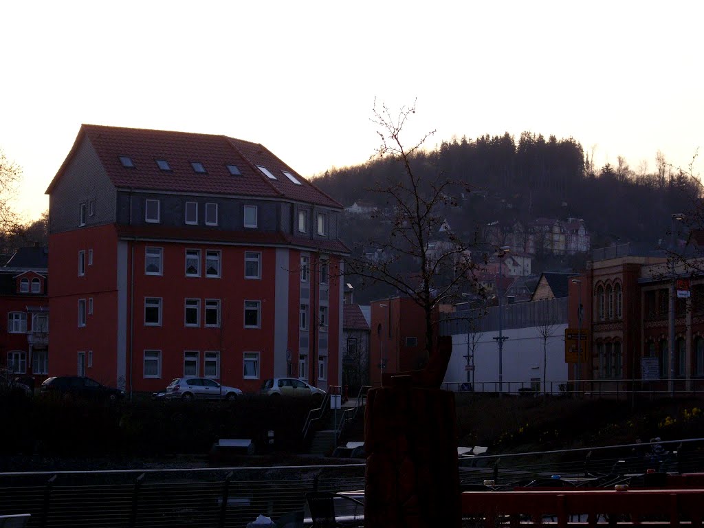 Ilmenau, near the Ice Hall by Mykola Czerjoszyn