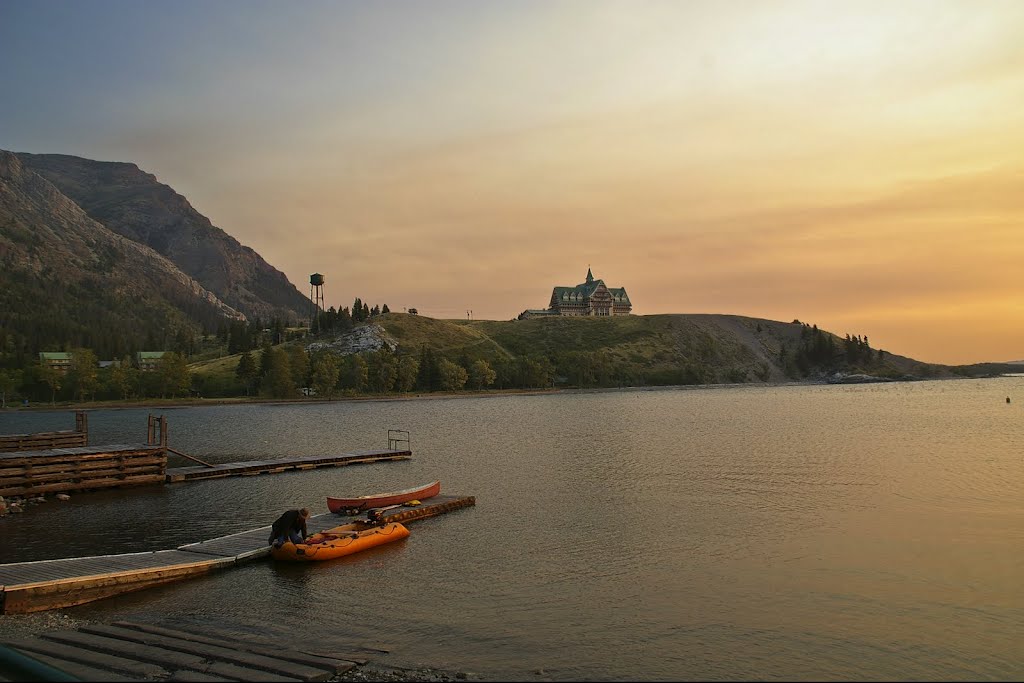 Waterton Lake by Rumiana Koynova-Tenc…