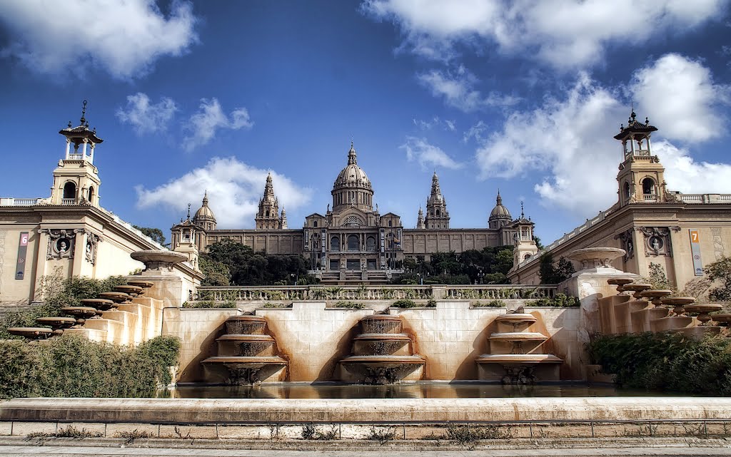 Barcelona - Montjuic - Museu Nacional d'Art de Catalunya by sax6610