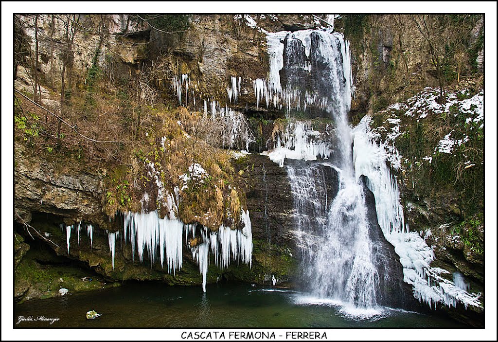 Cascata Fermona - Ferrera by Giulia Minonzio