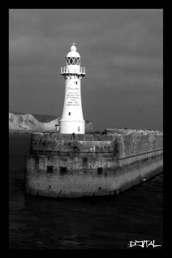 Dover Lighthouse by Ieuan Jenkins