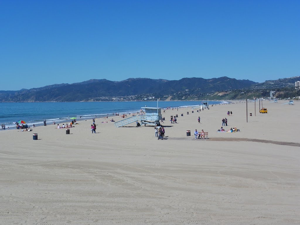 Santa Monica Beach to Malibu by Jim McGee