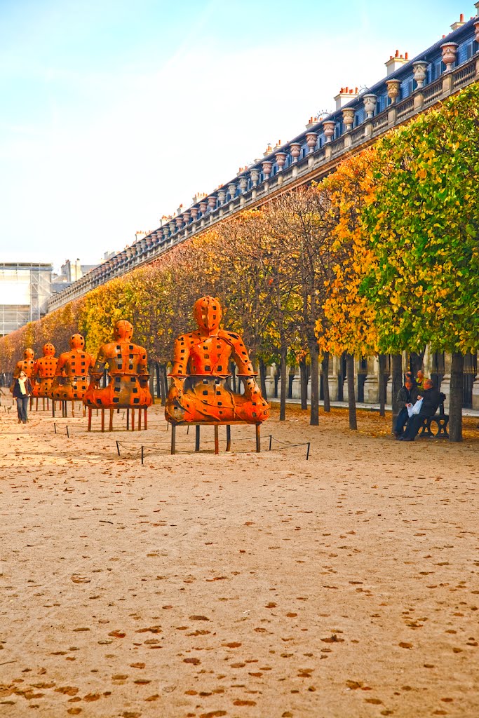 Palais-Royal, 75001 Paris, France by Valeri Fortuna