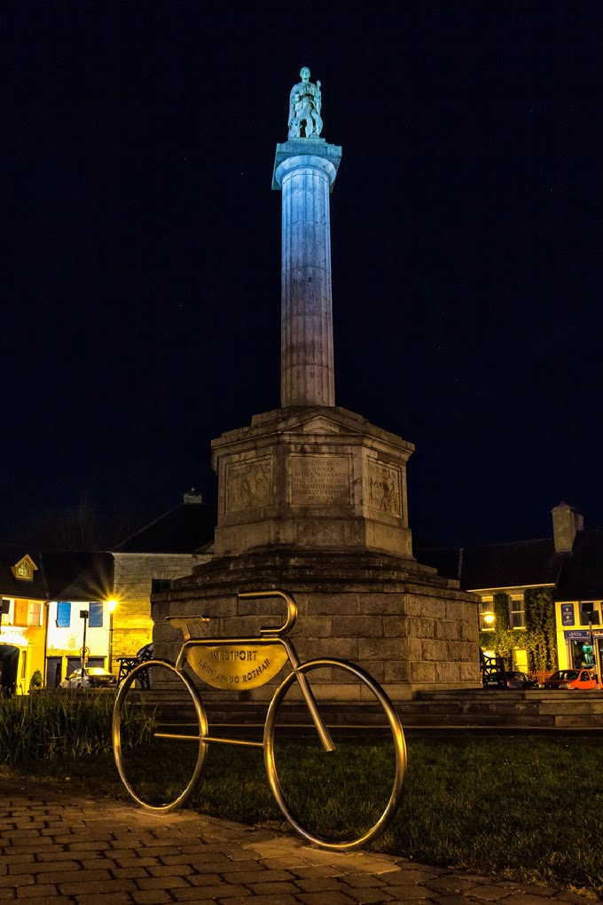 St.Patrick statue - Westport ,Co.Mayo ,Ireland by Artur Ilkow