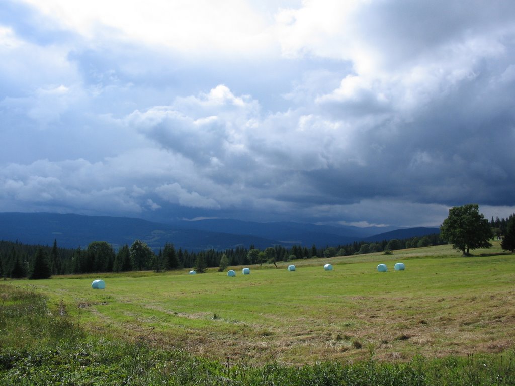 Pohled ze Zhůří směrem na Z by Jura Hradil