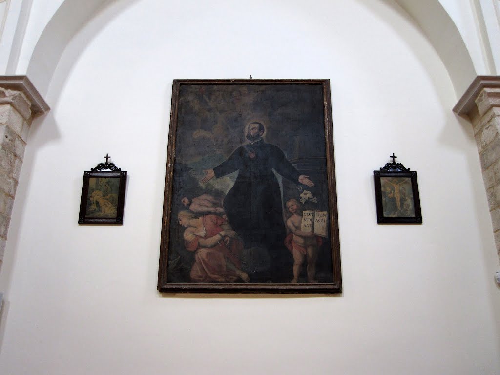 Barletta - Chiesa di Santa Maria di Nazareth, XVI sec. Tela “San Gaetano”, a devozione di Gaetano Pappalettere, scuola napoletana, 1786. by Pro Loco Barletta