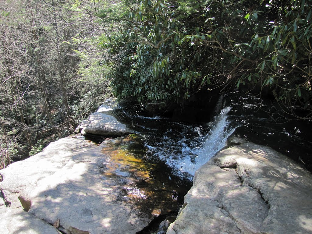 Hidden Sweet Falls from Top by Chris Sanfino