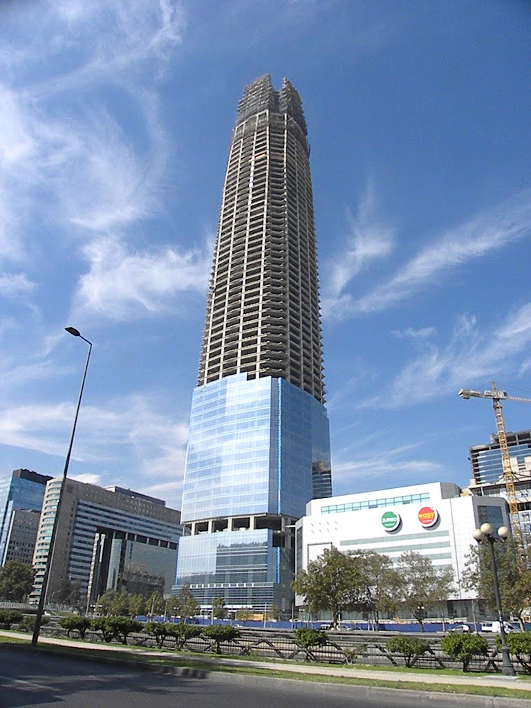 Costanera Center comienza a vestirse by horacioparrague