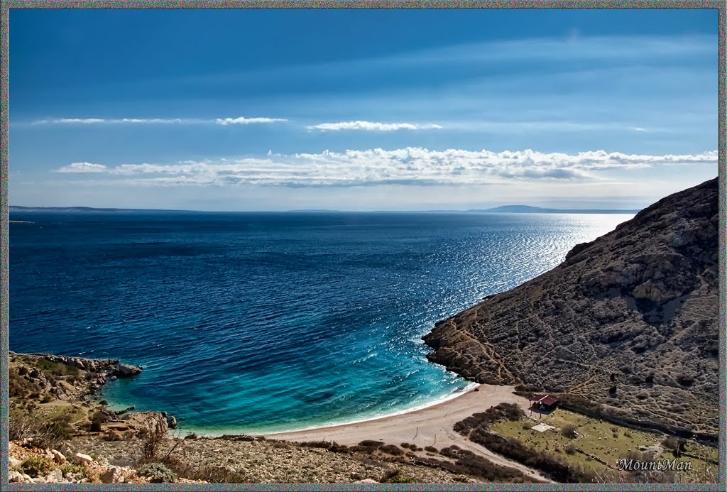 Stara Baška - plaža Oprna by MountMan