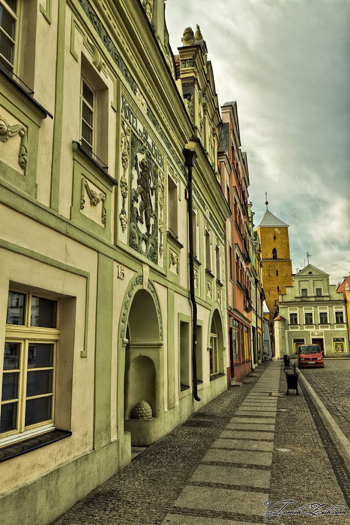 Rynek w Bytomiu Odrzanskim by Tomek Żuk