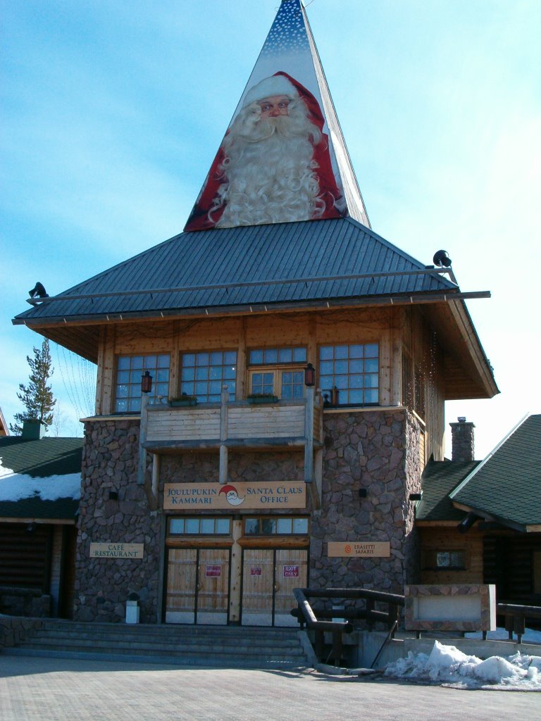 Das "Weihnachtsmann-Dorf" auf dem Polarkreis (Rovaniemi) by lukman1