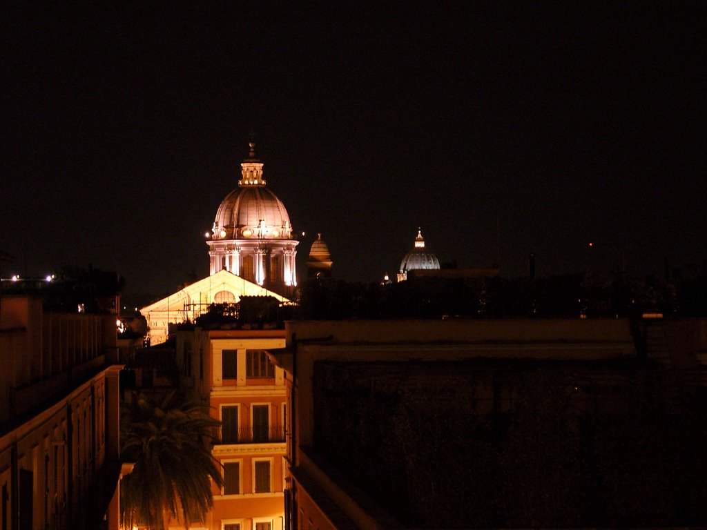 Veduta di roma da trinità dei monti by lucapettine