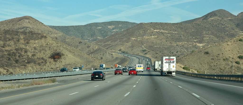 North out of LA on I-5 by rehali