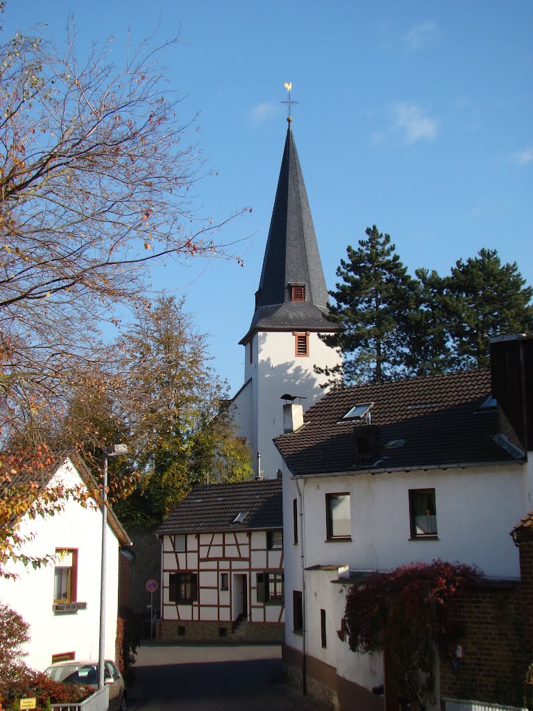 Kreuzweingarten ( Heilig Kreuz Kirche ) Am Römerkanal. Oktober 2011 by DortmundWestfalica