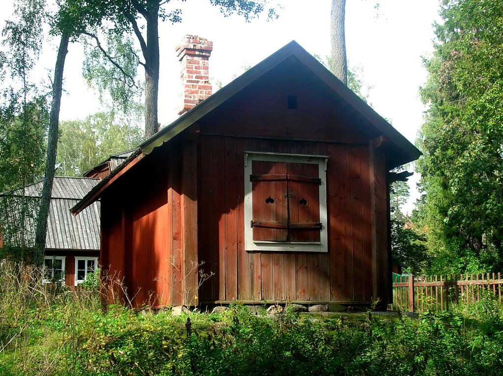 Aleksis Kivi´s cottage by Petteri Kantokari