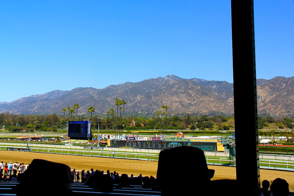 Santa Anita Racetrack, Arcadia, CA by MICHAEL  JIROCH  &  www.michaeljiroch.com