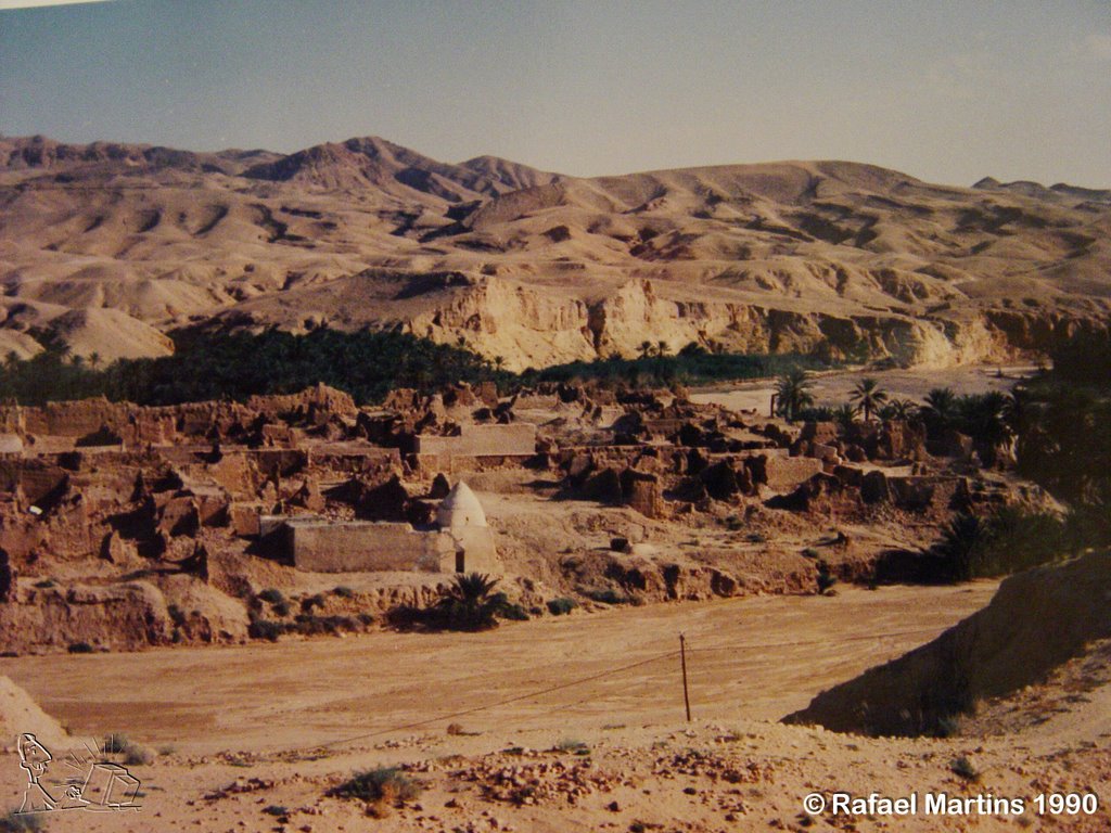 Chebika, ruins, Ago.1990 by Rafael Martins