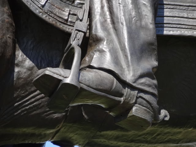 Gen Meade Statue Detail by John Smith