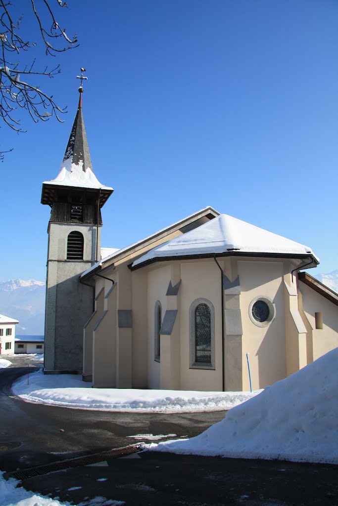 Revereulaz - jolie église by Charly-G. Arbellay