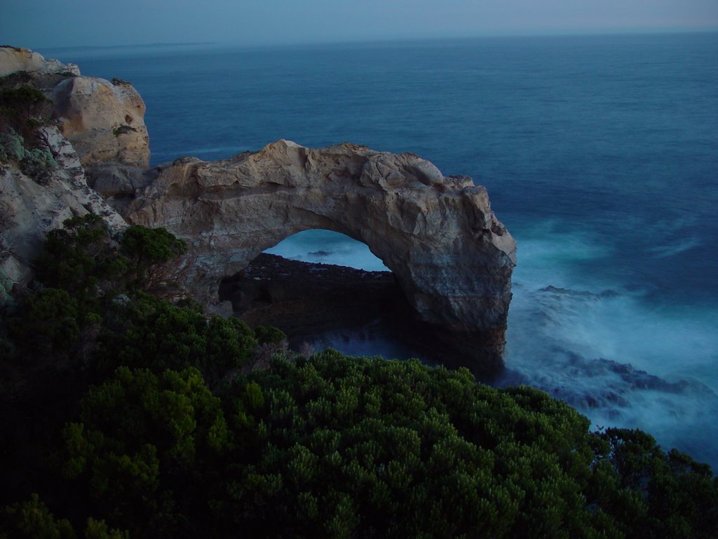 The Arch after Sunset by A Greek Somewhere