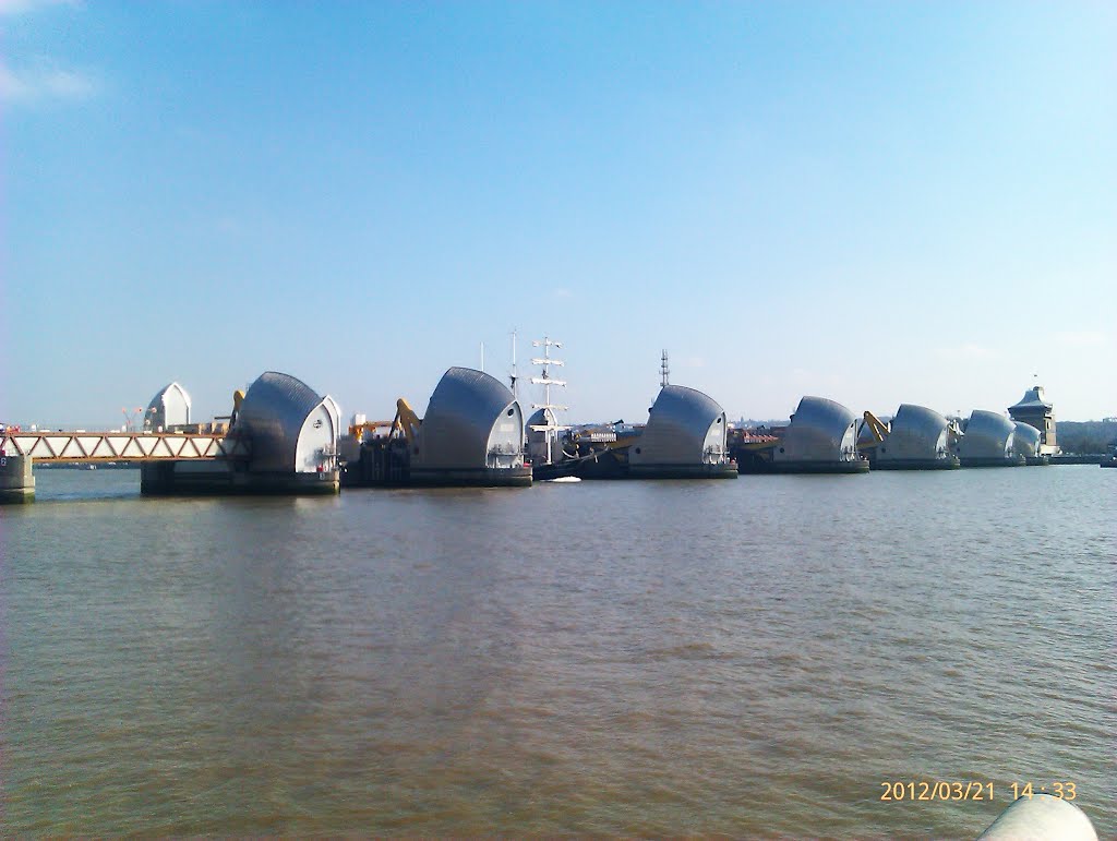 Thames Barrier by Emmanuel Hugh