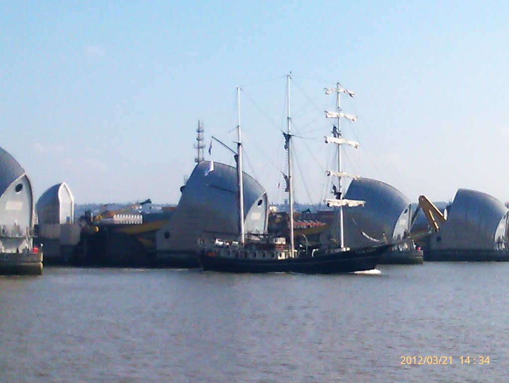 Thames Barrier by Emmanuel Hugh